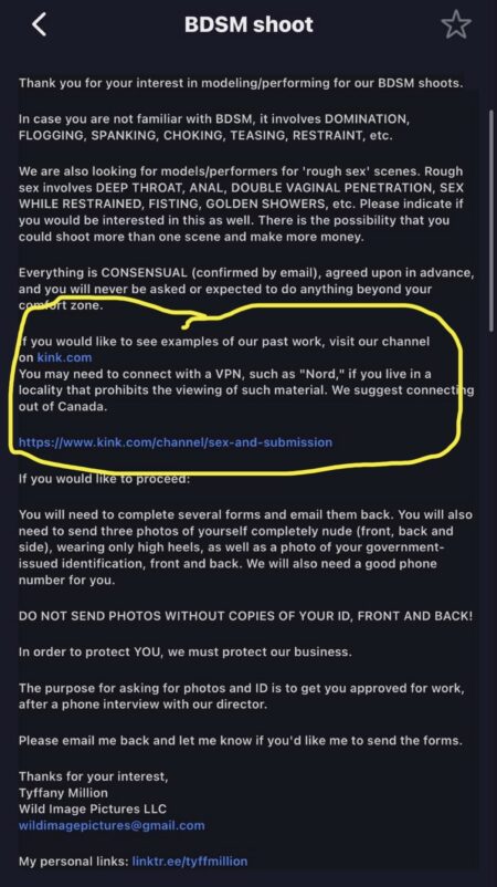 Tyffany Million LIES about Her Partner Ben Fisher Owning Kink’s Sex & Submission