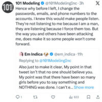 Are Tee Reel / Ideal Image Behind Danny Frost’s 101 Modeling Twitter Hijack?