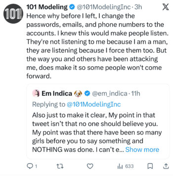 Are Tee Reel / Ideal Image Behind Danny Frost’s 101 Modeling Twitter Hijack?